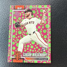 2026   Carson Whisenhunt Rookie Parallel #184