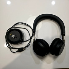 Jabra Evolve2 75 MS Teams Wireless Headset - USB-A - with Charging Stand