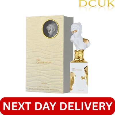 Lattafa Her Confession EDP 100ml Elegant Long-Lasting Womens Perfume