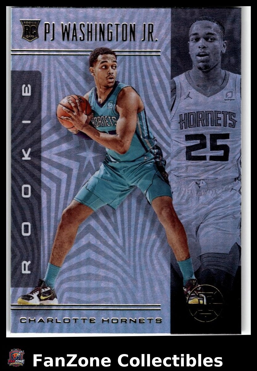 2019-20 Panini Illusions #165 PJ WASHINGTON JR. Silver Refractor RC
