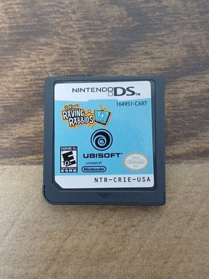 Rayman Raving Rabbids: Tv Party (Nintendo DS, 2008) Game Only - Tested