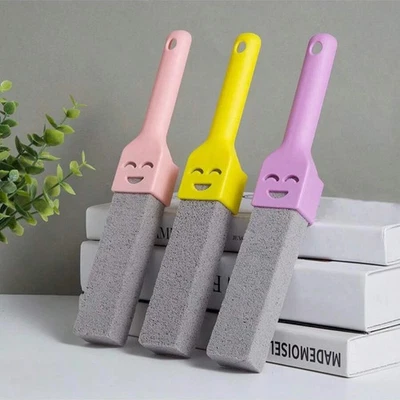 BRANDED Pumice Stone Toilet Brush Household Toilet Bowl Cleaner Limescale Stain Remover