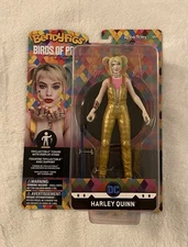 Harley Quinn DC Comics Figure Bendyfigs Birds Of Prey Noble Toys ~ New & Sealed