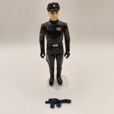 Vintage 1980 Star Wars Action Figure - Imperial Commander - Complete w Weapon