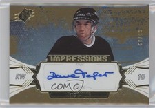 2016-17 SPx Impressions Auto /99 Dave Taylor #IA-DT Auto 1rm