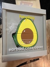 Earbud Case Cover For Apple AirPods Pro 1/2 Generation Heyday Silicone Avocado