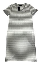 Tommy Hilfiger Women's SZ M Striped Shirt Dress