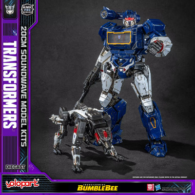 Figur SOUNDWAVE + Ravage Transformers AMK Pro Series ''Bumblebee'' Movie 20 cm