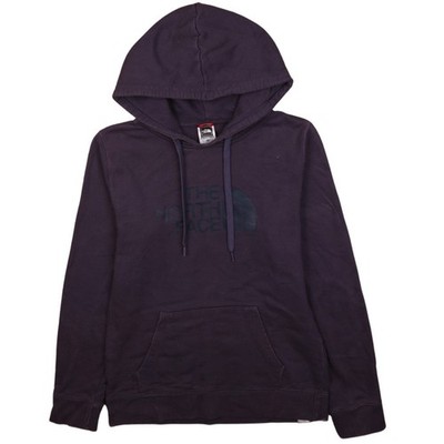 The North Face Damen Lila Pullover Hoodie Small Logo Print Freizeit