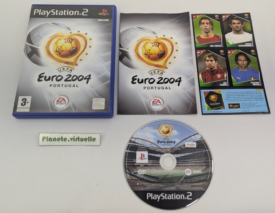 UEFA EURO 2004 PORTUGAL SONY PS2 EUR  NL🌟