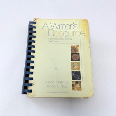 A Writer's Resource Handbook for Writing and Research Maimon Peritz Spiral Bound