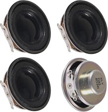 4Pcs 1.5" 4Ohm 3W DIY Small Full Range Audio Speaker Stereo Woofer Loudspeaker f