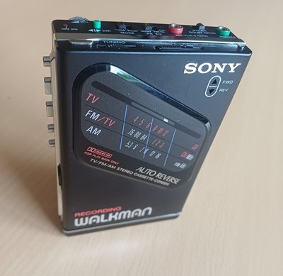 Walkman Sony WM-F203 Stereo Cassette-Corder ungetestet / ohne Akku