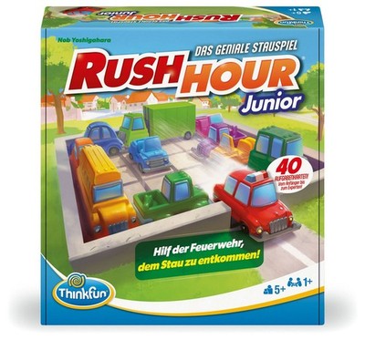 ThinkFun Rush Hour  Junior - Logikspiel ab 5 Jahre Das geniale Stauspiel für ...