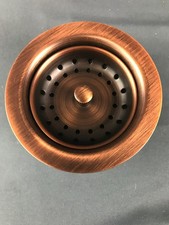 Kitchen Sink 3-1/2 Inch Stainless Steel Drain Assembly With Strainer Basket