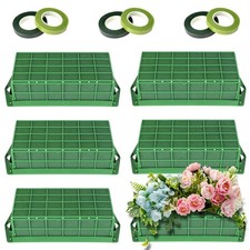 Floral Foam Cage 6 PCS Foam Cage Blocks for Fresh Artificial Flower Decor