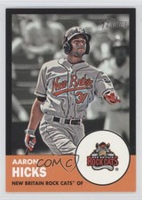 2012 Topps Heritage Minor League Edition Black Border 90/96 Aaron Hicks #24 0a1