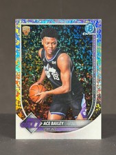 Ace Bailey 2025-26 Bowman Chrome NBA RC Mini Diamond Refractor Rookie Jazz