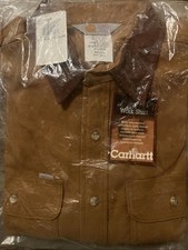 Carhartt S07 Work Shirt XL Regular Brown Brand New Rugged Outdoor Wear NWT NWT