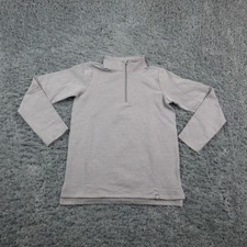 Marleylilly Sweatshirt Youth XL Gray Quarter Zip Pullover Long Sleeve Kids NWT