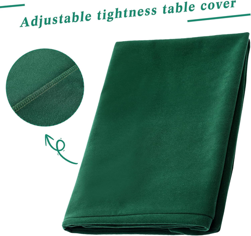 Folding Tablecloth - Green Felt Table Cover for Card Games, Poker, Mahjong, Jigs - Picture 4 of 12