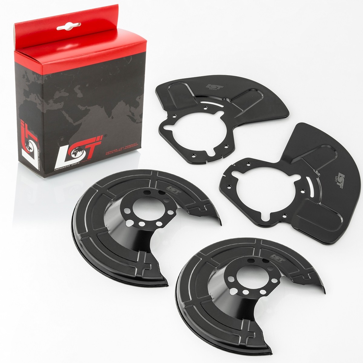 4X Splash Plate Cover Anchor Plate Brake Complete Set For OPEL ZAFIRA A F75