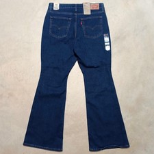 NWT Levi's 726 Flare Jeans Women's 31x30 Denim Bell Bottom High Rise Retro