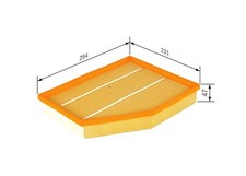 BOSCH Luftfilter 1 457 433 094 für BMW