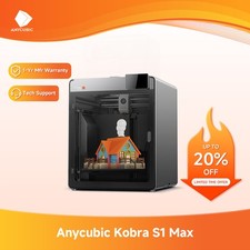 NEVER USED Kobra S1 Max FDM CoreXY 3D Printer Max 600mm/s Speed 350 350 350mm