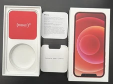 Apple iPhone 12 Red 64GB Empty Retail BOX ONLY. NO PHONE.