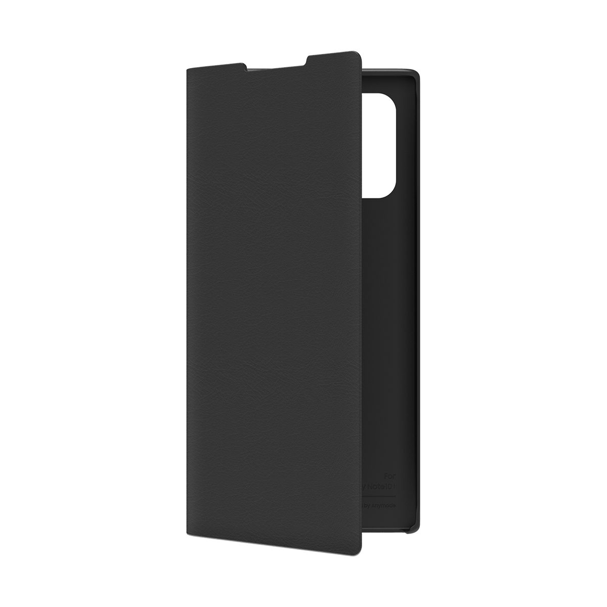 Étui Galaxy Note 10 Plus Anymode élégant folio noir pour réunion et voyage