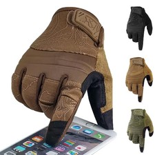 Tactical Shooting Gloves Military Men Combat Full Finger Breathable Work Gloves