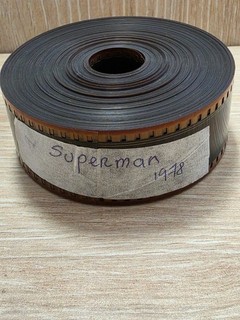 Superman (1978) RARE Vintage 35mm Film Reel Original Movie Film roll