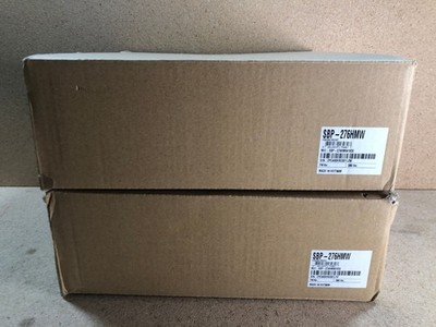 Lot of 2 Hanwha Techwin SBP 276HMW White Hanging Mount Cap