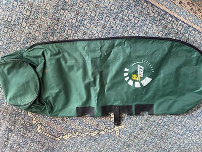 GOLFBAG Reisehülle,RAN TROPHY SAT 1 Golf 95-Logo,Dunkelgrün,Nylon,130x50cm