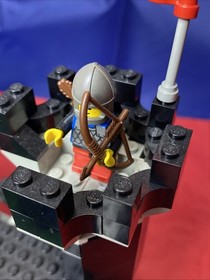 Vintage LEGO Set: Black Monarch's Castle 6085 Complete Except String - Pre-Owned
