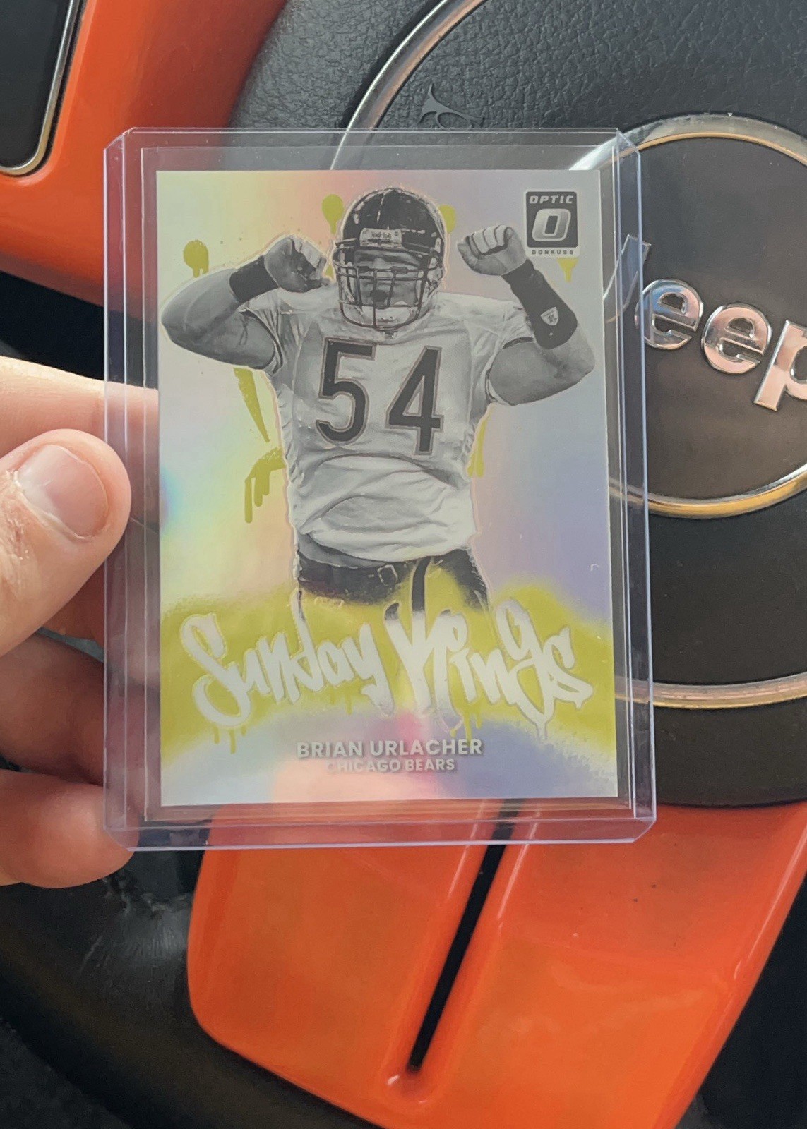 Panini 2025 Donruss Optic Sunday Kings Insert Brian Urlacher Chicago Bears #21