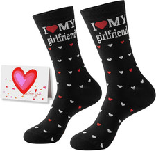 Valentine'S Day Gifts for Husband Boyfriend, I Love My Wife/Girlfriend Socks Set