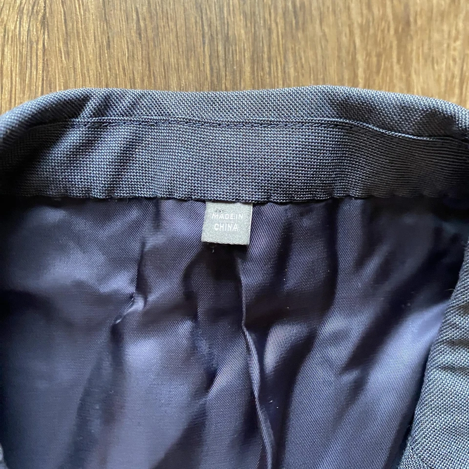 Blazer Bonobos Para Hombres 44L Azul Calce Ajustado Tollegno 1900 Chaqueta de Lana Abrigo Deportivo Foto 3 de 4