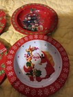 Vintage Tin Christmas Ashtrays Never Used NWT — photo 3