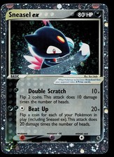Pokemon Card - Sneasel ex Ruby & Sapphire 103/109 Holo EX Rare on eBay