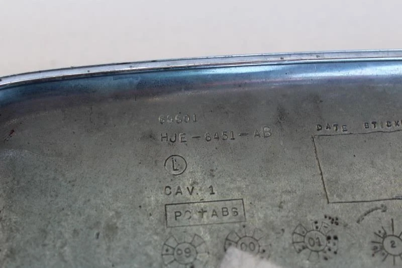 2003 JAGUAR XK8 FRONT BUMPER REINFORCEMENT REBAR BEAM HJE-6451-AB Foto 3 de 4