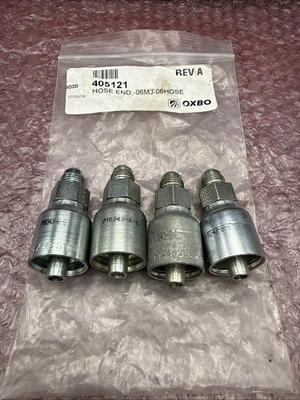 #ad John Deere CNH OXBO 10343 6 6 Crimp Fitting Pack of 4 NOB $24.99