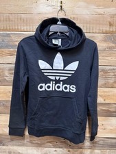 adidas Originals Youth Trefoil Hoodie CD6499 - L 13-14Y , Black, Q2 D119T
