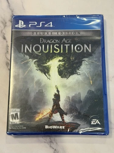 *ULTRA RARE* Dragon Age Inquisition Deluxe Edition PS4 NEW & FACTORY SEALED