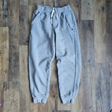 Polo Ralph Lauren Big Boys' Fleece Drawstring Joggers Sweatpants Gray M 10-12 