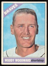 1966 Topps Woody Woodward Atlanta Braves #49 VG/EX