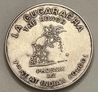 Rare Promo Vintage La Cucaracha The Roach Trade Unit 1 T-oz 999 Silver Round