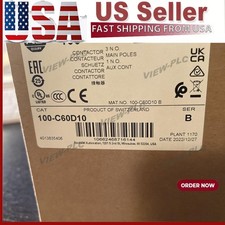ALLEN BRADLEY 100-C60D10 110V50/120V60HZ CONTACTOR