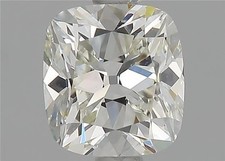 Cert. GIA 1.14 CT Cushion Cut Natural Mined Diamond Loose J color SI1 clarity 3703.86 per carat